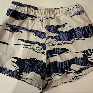 The North Face Black and Blue‎ Athletic Shorts